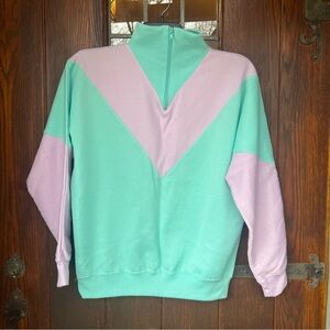 Vintage 80s/90s First Run Color Block Sweatshirt